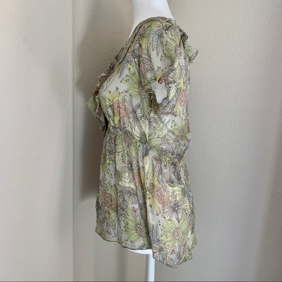 Odille Silk Flutter Flower Spring Green size 6 - Picture 7 of 15